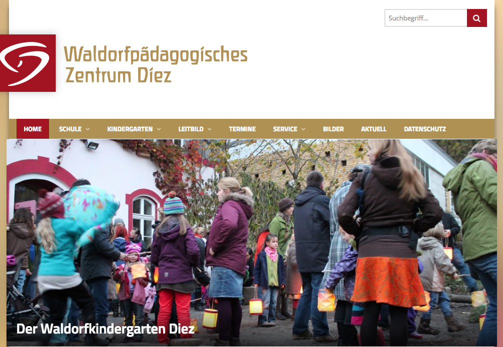 Webiste Freie Waldorfschule Diez
